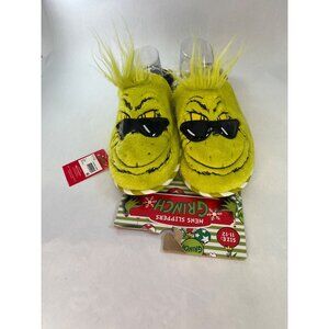 Grinch men sizes 11-12 How the Grinch Stole Christmas slippers New with tags